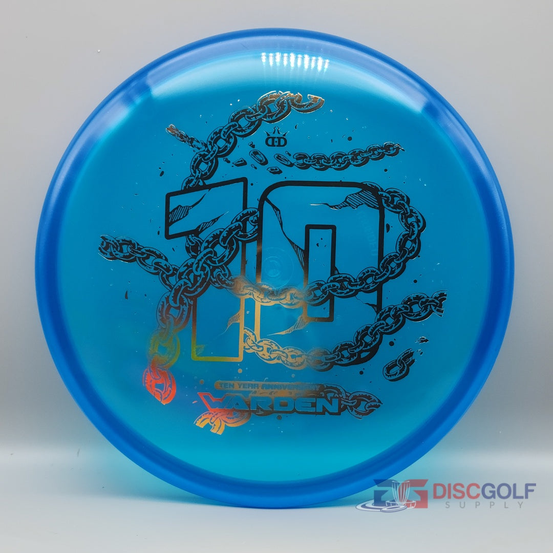 Dynamic Discs Lucid-Ice Warden - 10 Year Anniversary Stamp